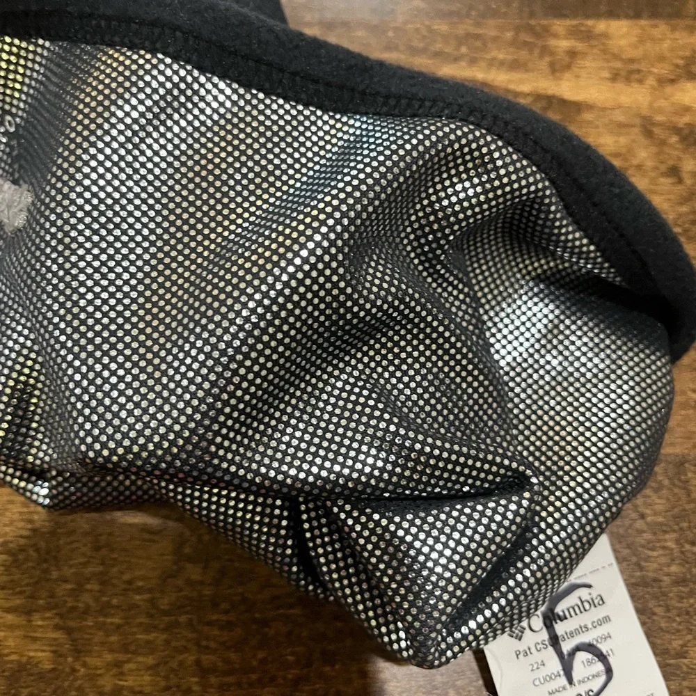 Columbia Black fleece neck gator